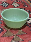 A vintage Fire-King Jadeite Swirl mixing bowl by Anchor Hocking