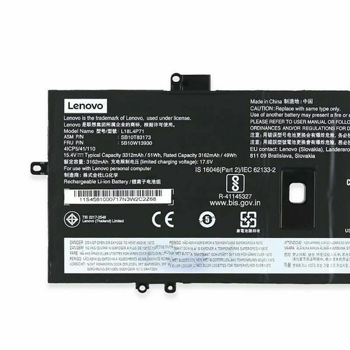Neu Original Akku L18L4P71 für Lenovo ThinkPad X1 Yoga 4th Gen 2019 5th Gen 2020 - Picture 3 of 3