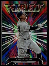 2022 Panini Prizm #FL-6 Aaron Judge Fearless Silver Prizm