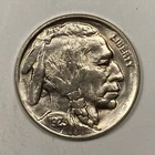 1923 Buffalo Nickel .05. Brilliant UNC.