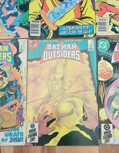13 Issues Batman and the Outsiders LOT #2 #6-#14 #18 #19 (1983-1985, DC) - Picture 6 of 13