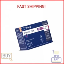 Trace Minerals | Power Pak Electrolyte Powder Packets | 1200 mg Vitamin C, Zinc,