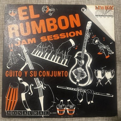 GUITO y Su Combo El Rumbon Jam Session LP Latin Mambo Descarga