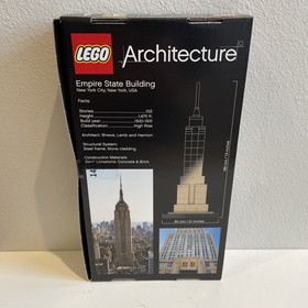 LEGO Architecture Empire State Building # 21002 NEW Sealed RETIRED