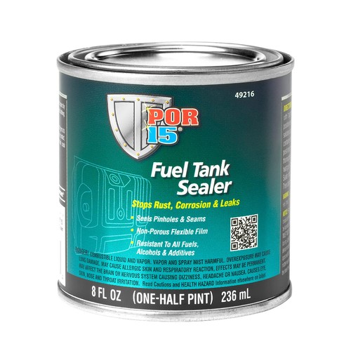 POR-15 Fuel Tank Sealer, Stops Rust, Corrosion and Leaks, Resistant to All 