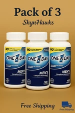 One-A-Day Men's Complete Multivitamin 300 Tablets Exp: 11-2026 free Shipping