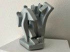 Original Abstract Sculpture No Reserve Neo Constructivism Cubism Modernism OOAK — photo 6