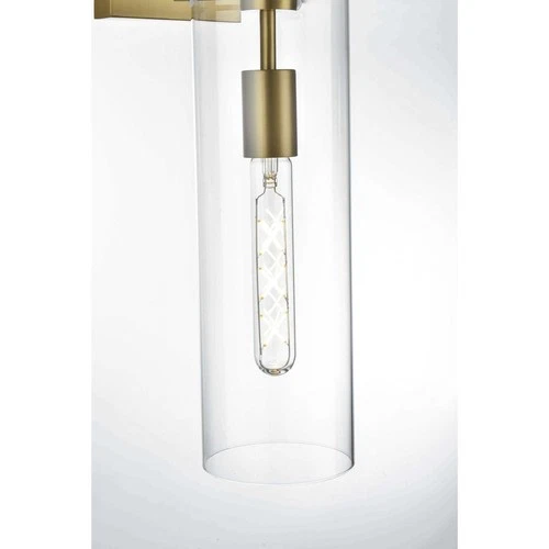 Living District LD2362SG Savant 1 Light 5 inch Satin Gold Bath Sconce Wall Light - Picture 4 of 8