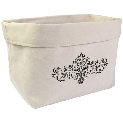 Große Leinwand-Organizer/Aufbewahrungstasche ''Victorian Design Line Art'' (OR00036974)