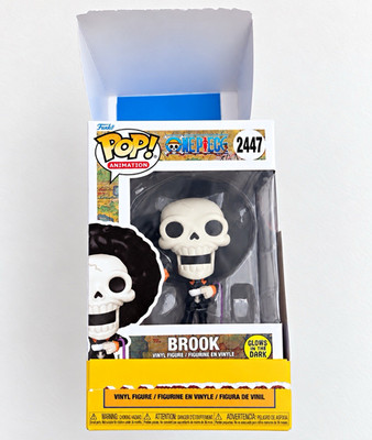 Funko Pop! Animation One Piece Brook #2447 Vinylfigur Glow in the Dark