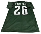 Miles Sanders Signed Philadelphia Green Football Jersey JSA COA NFL