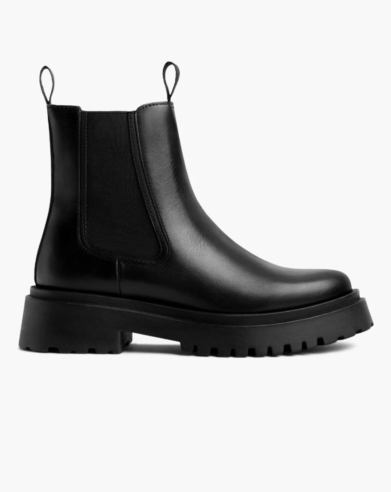 Blundstone 587 Womens Rustic Black Leather Chelsea Boots UK 6.2