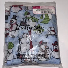 Thirty One Timeless Memory Pouches Set 2 Snow Daze NEW 31 Fabric Gift Bag Sacks