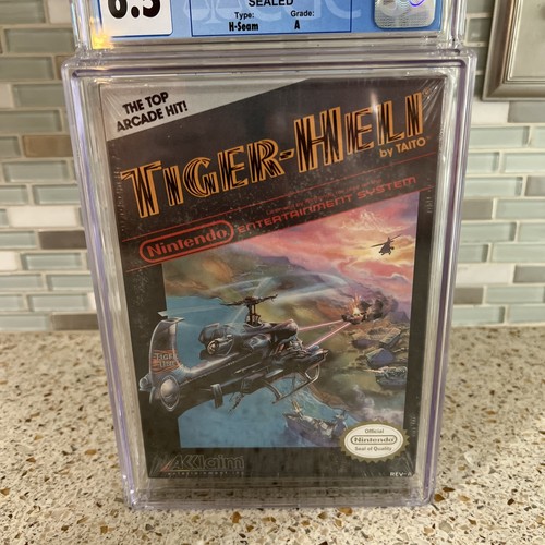 Tiger-Heli (Nintendo Entertainment System, 1987) NES NEW Sealed Graded CGC WATA - Picture 2 of 8