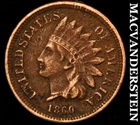 1860 Indian Head Cent- Very Fine- Semi Key Better Date No Reserve #J7207