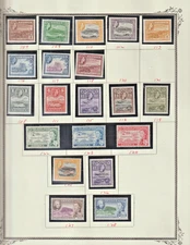 Antigua Collection 1953-1972 Unused MH or MNH  some Used  Cat. OVER  $150.00