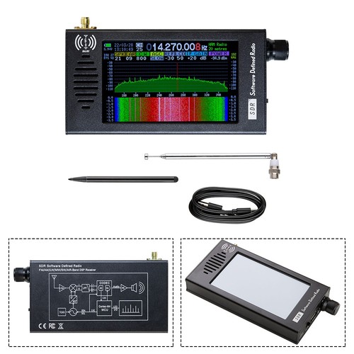 Shortwave Radio Receiver 4 3 Inch Wide Frequency Range for Clear ...