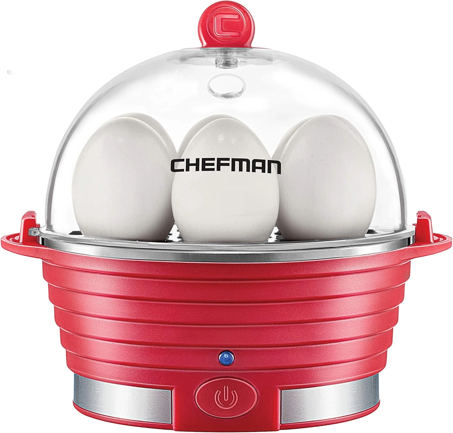 Electric Egg Cooker Boiler, Rapid Poacher, Food & Vegetable Steamer, Quickly Mak