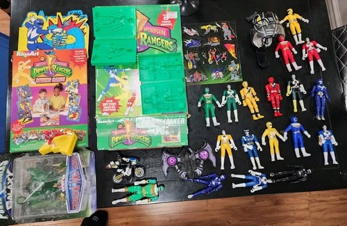 Power Ranger Lot Of Vintage Toys Please Read