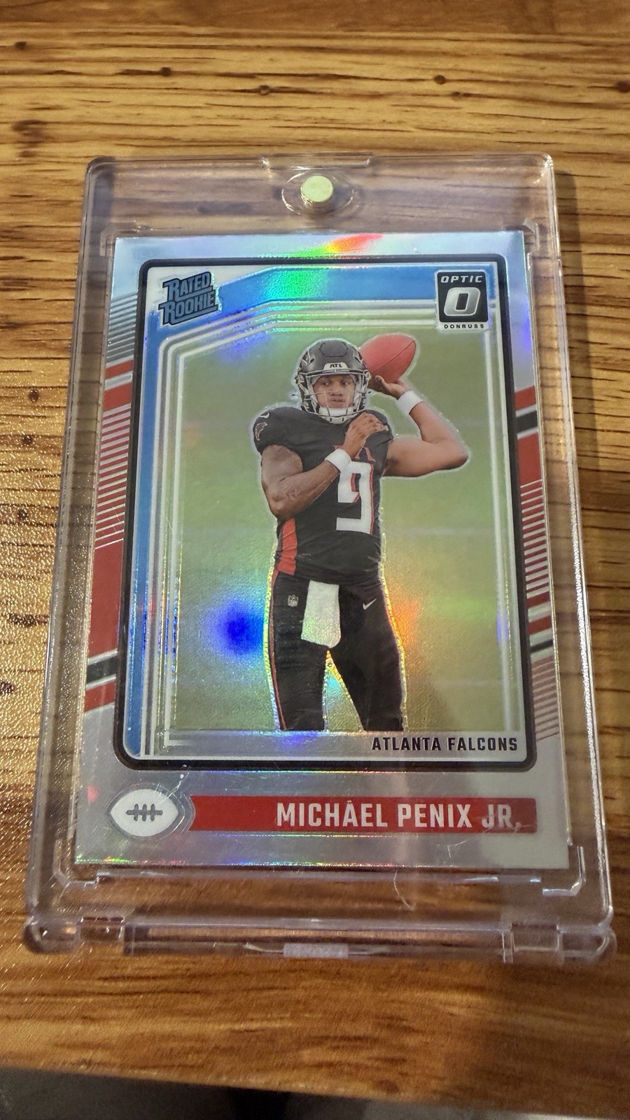 2024 Panini Donruss Optic - Rated Rookie Michael Penix Jr. #279 Holo Prizm (RC)