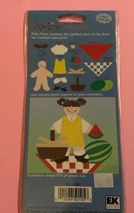 EK Succes Paperkins~ Polly Picnic - Paper Dolls~ New