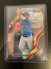 2021 bowman best julio rodriguez heat wave die-cut Refractor