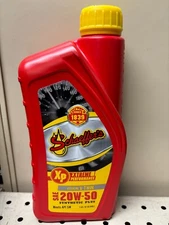 1 Quart Schaeffer's Oil Extreme V-Twin Synthetic Plus Racing Oil 20W-50