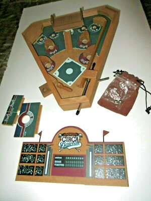 Front Porch Classics Circa Baseball Pinball Style Game w 2 balls