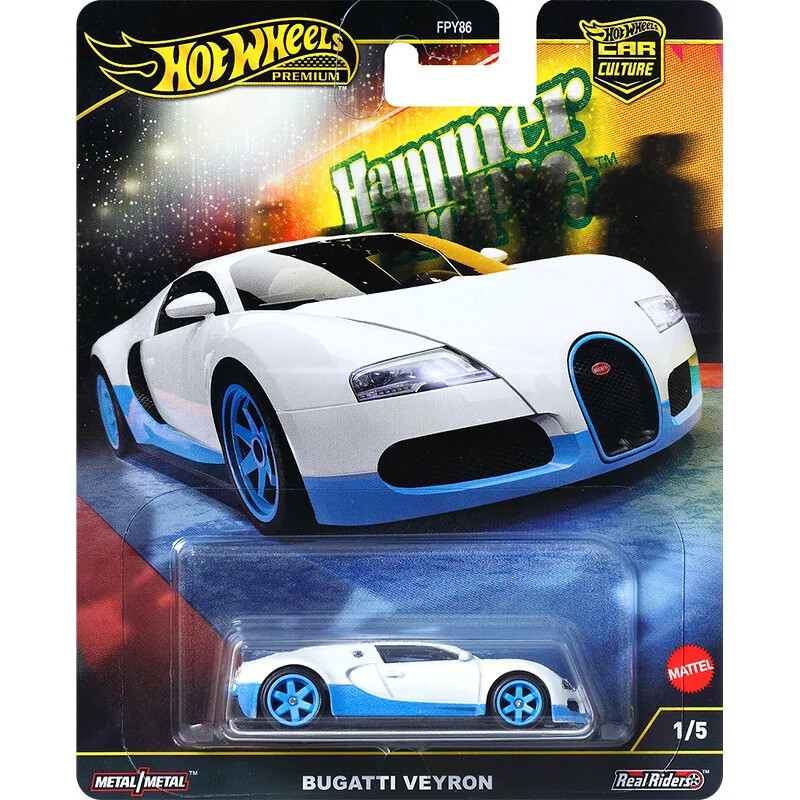 ミニカー Hot Wheels MYSTERY CAR BUGATTI VEYRON 2002 BUGATTI VEYRON Pearl White Hot Wheels 2007 Mystery Cars