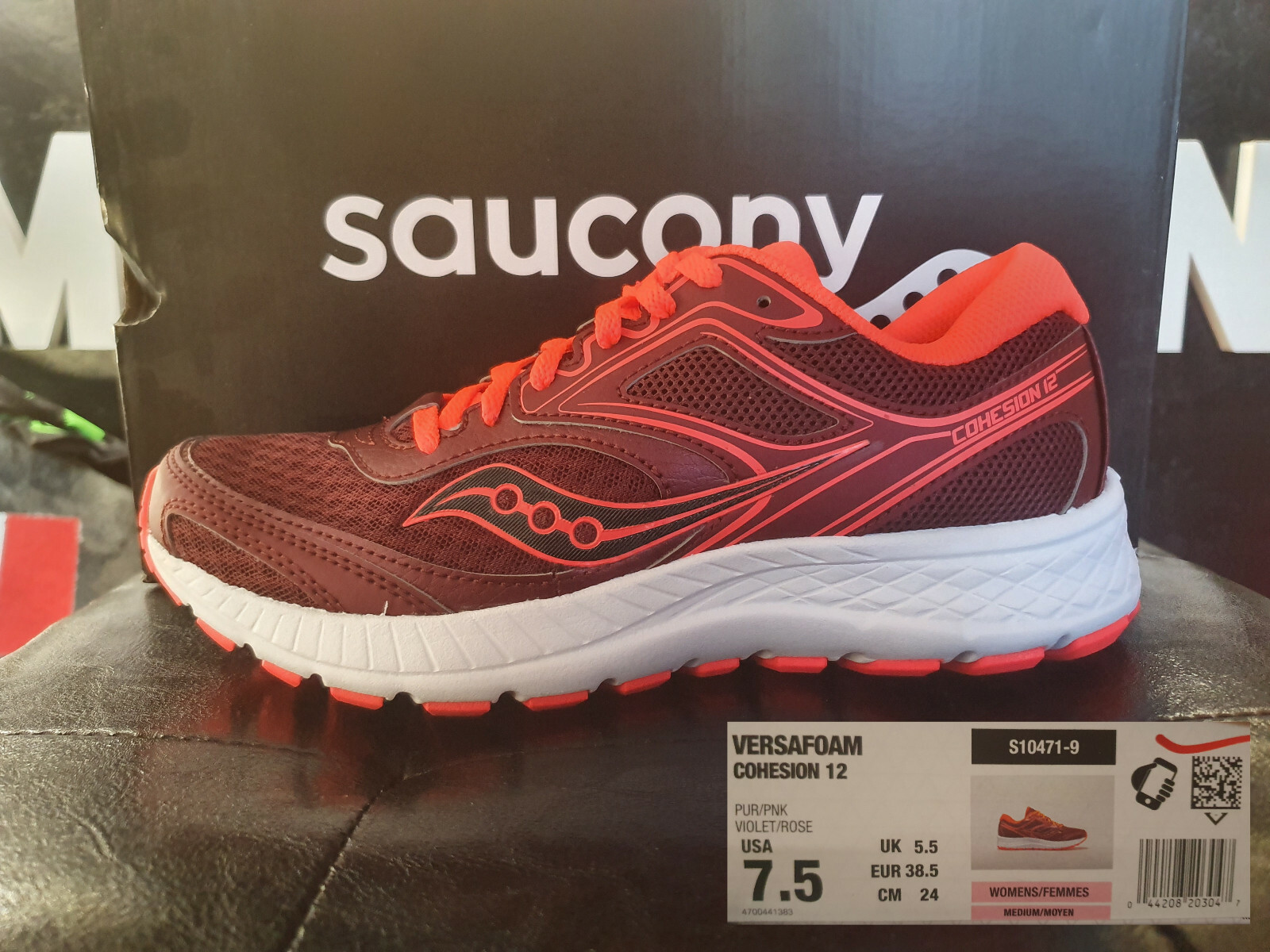 vendita economica-12 Cohesion Versafoam Saucony Donna correrening EU38,5 USA7,5 n241 Rosse ssok1884892-Scarpe uomo - commonshealthchallenge.org