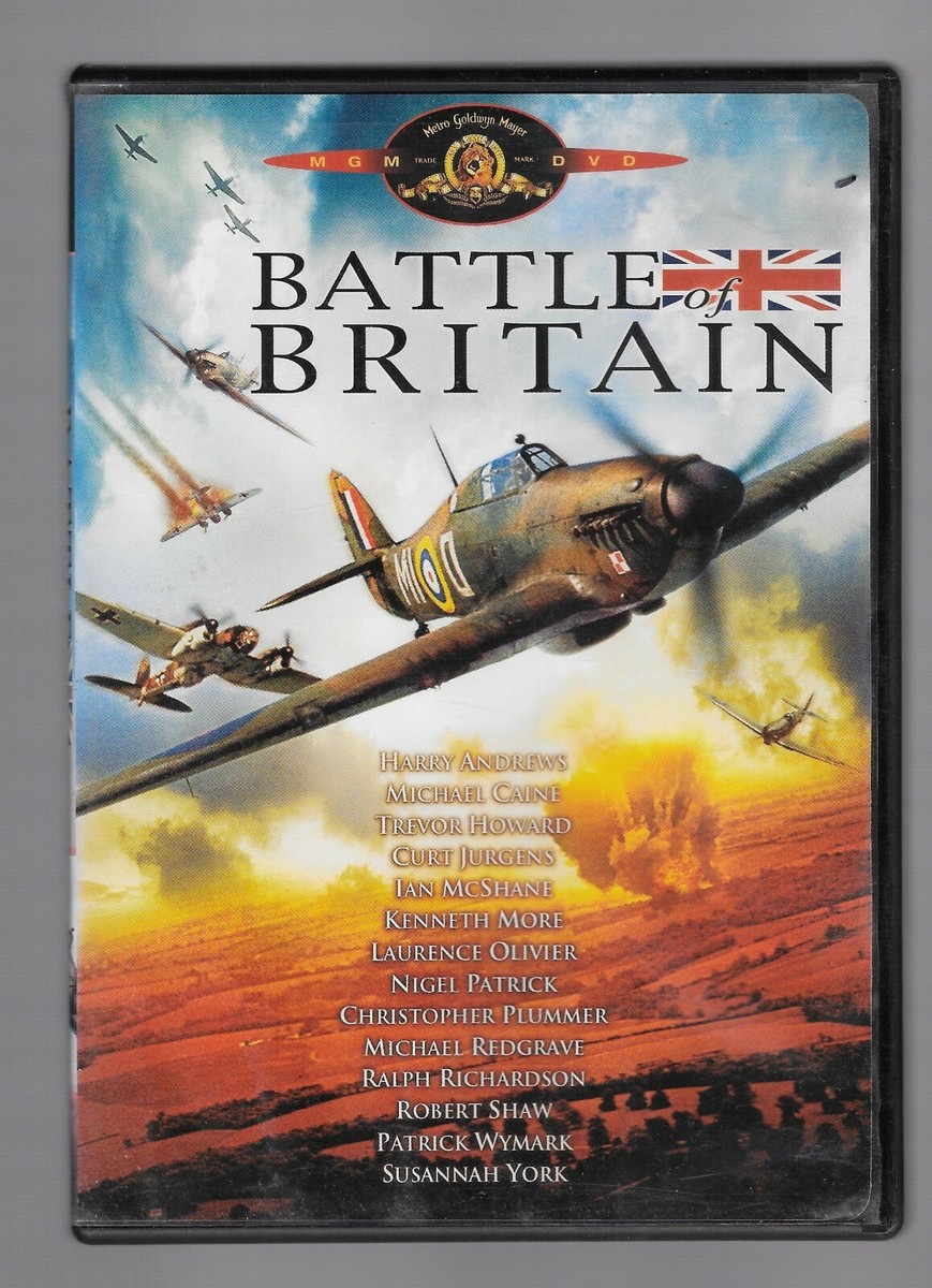 BATTLE OF BRITAIN - DVD - HARRY ANDREWS - MICHAEL CAINE - TREVOR