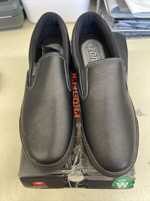Lugz Mens Black Clipper SR 10.5 Wide Slip On Casual Sneakers  display picture 3