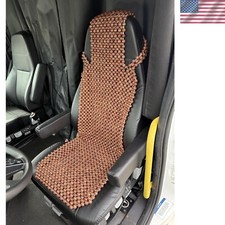 Extra Large Natural Wood Beaded Seat Cover Massaging Cooling Cushion for Truc...