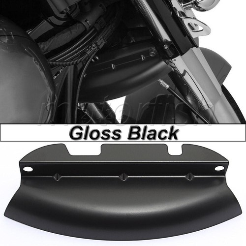 Gloss Black Lower Triple Tree Wind Deflector for Harley Touring Models '14'23 eBay