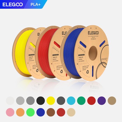 ELEGOO PLA+ 3D Drucker Filament für FDM 1KG 1,75mm