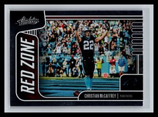 🏈 CHRISTIAN MCCAFFREY 2019 ABSOLUTE RED ZONE INSERT # 11