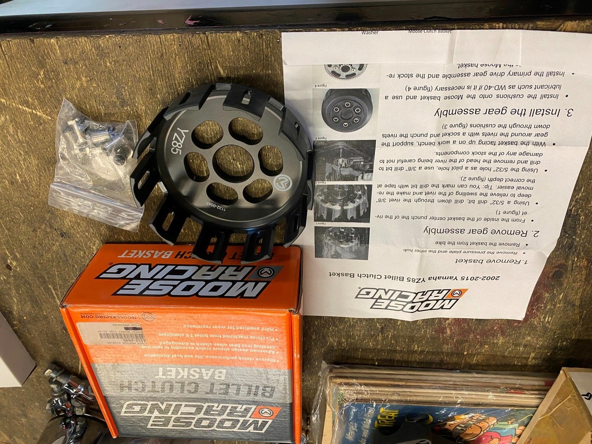 MOOSE RACING 1132-0045 M159 Billet Clutch Basket Yamaha YZ85 YZ 65