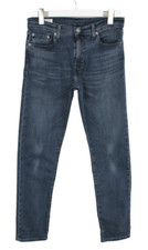 LEVI'S 502 Premium Big E Jeans Men's W29/L32 Tapered Fit Stretchy Whiskers Faded
