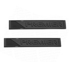<!--F#f_0-->2pc Fits For 2017-2018 Premier Badge Emblem Nameplate Letter 23505738 (Black)<!--F/-->