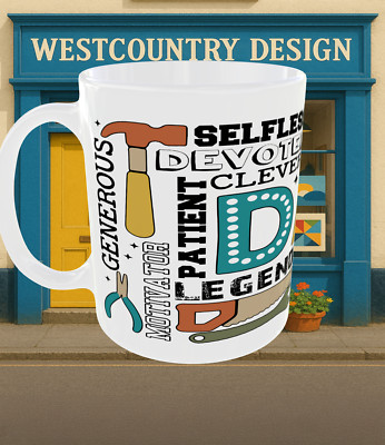 Papa Definition Tasse - Lustiges & Herzliches Vatertagsgeschenk | Beschreibende Worte Tasse