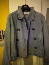 Used Vgc Lizwear Jeans Clairbourne Ladies Denim Jacket Size Medium
