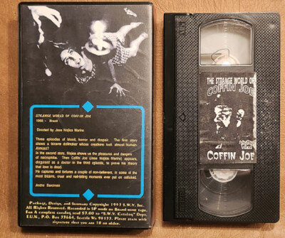 The Strange World Of Coffin Joe - Something Weird Video VHS Brazil