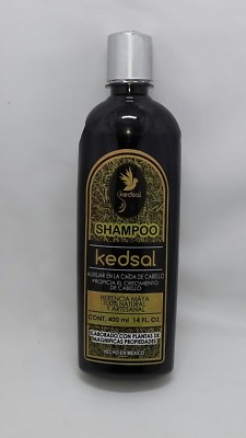 2X Shampoo Kedsal 14 Oz Hair Loss Aid Auxiliar En Caida Del Cabello 100% Natural
