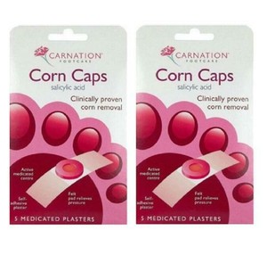 Carnation footcare corn caps car500 wallet (5012654110016)