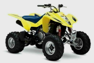 SUZUKI LTZ400, KAWASAKI KFX400 LEFT SIDE BODY PANEL, FENDER YELLOW