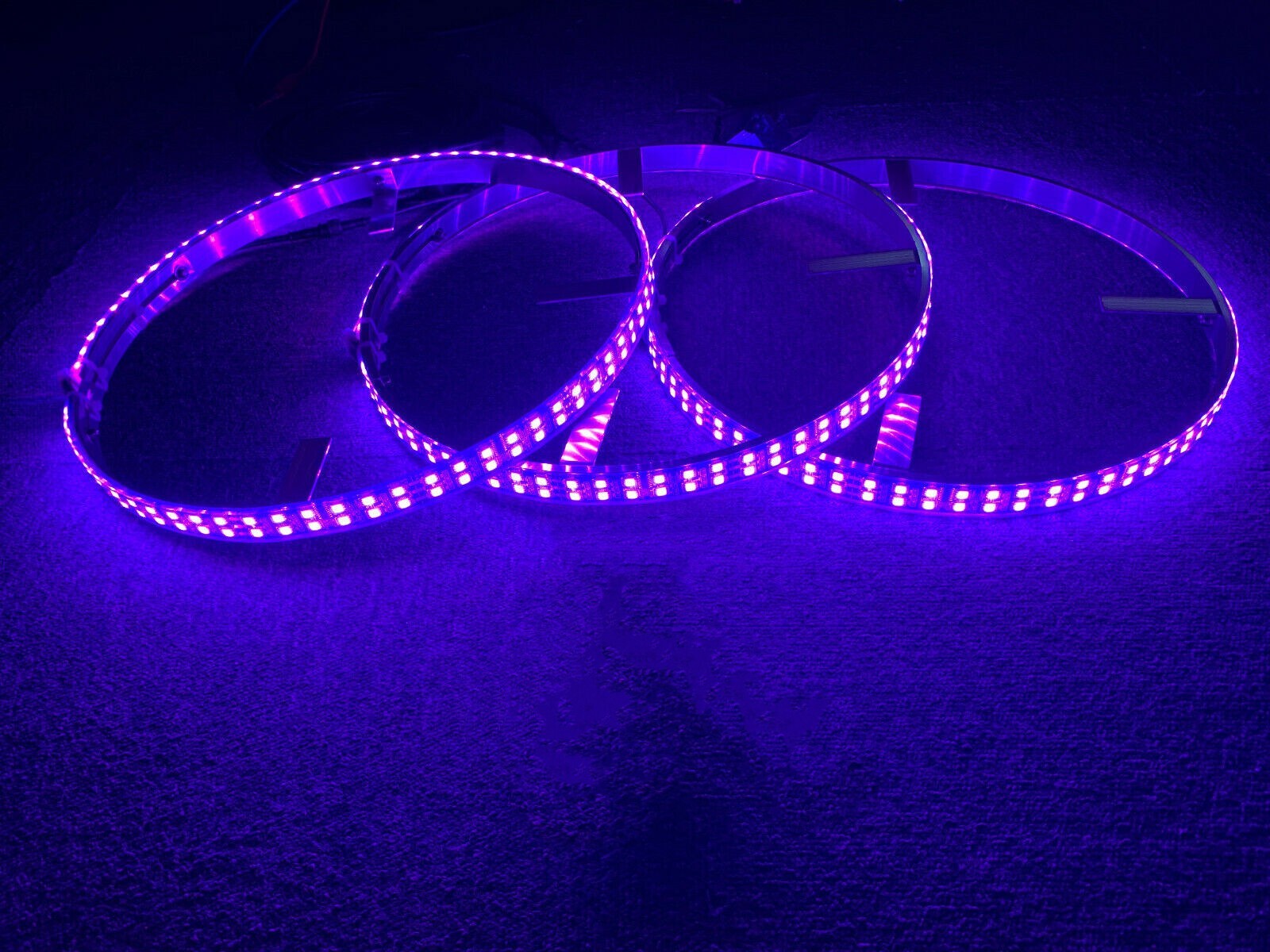 3PCS 15.5" Bluetooth Dual Row RGB MultiColor for Polaris Slingshot