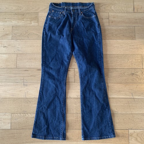 Da Donna Levis 584 Jeans Bootcut Stretch Taglia W30 L32 MID RISE FLARE in  Denim Blu | eBay