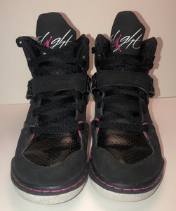 Nike Air Jordan Flight 45 GS 4.5 jóvenes o para mujer Talla 6 Alta Top Rosa  384520-006 | eBay