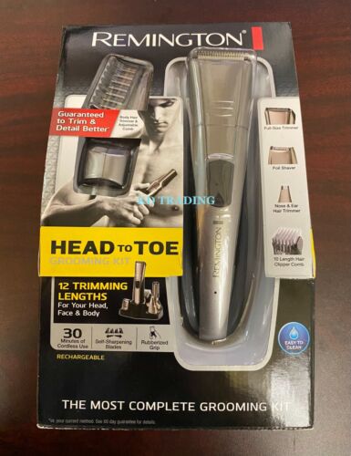  REMINGTON The Most Complete GROOMING KIT Nose Ear Hair Body Precision Trimmer - Picture 1 of 11