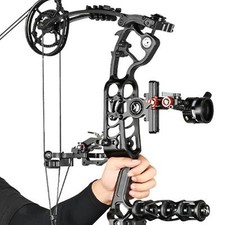 Repose-flèche à bille en acier avec base magnétique pour classique